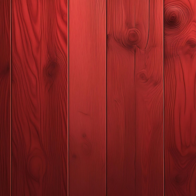 Foto textura realista de fundo de madeira vermelho