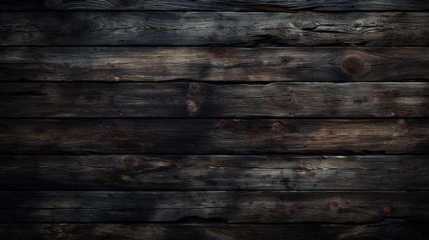 Foto textura realista de madeira madeira escura