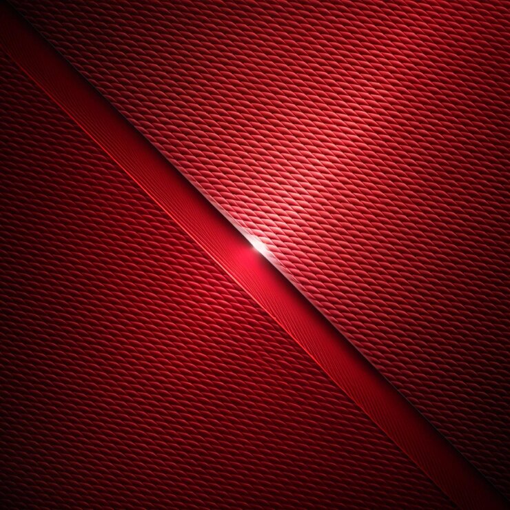 Textura roja abstracta con rayas brillantes diagonales