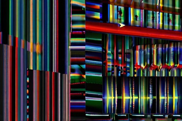 La textura de ruido estático negro de Creepy TV Glitch