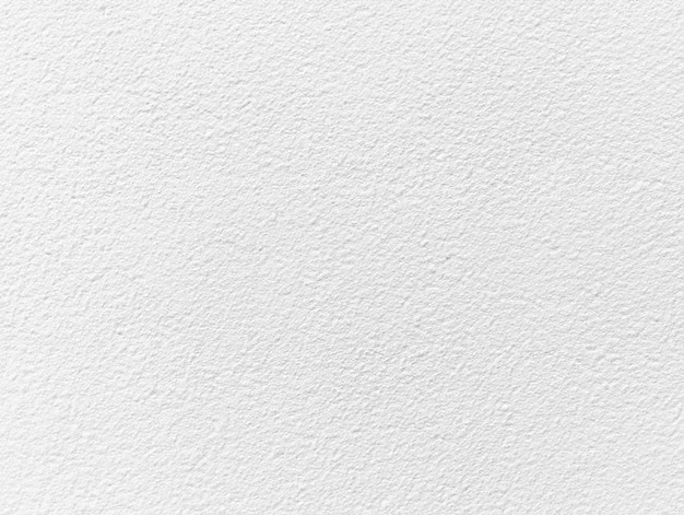 Textura sem costura de parede de cimento branco com superfície áspera para espaço de fundo para texto