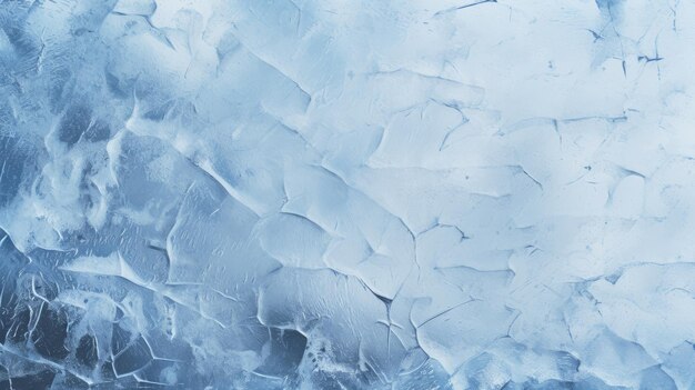 Foto textura semitransparente de hielo y nieve congelados azules y blancos estructurados con grietas y arañazos