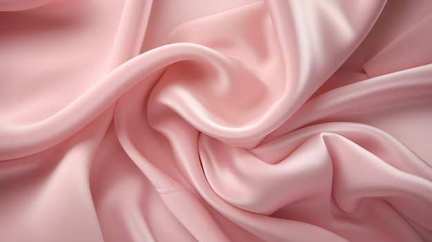 Textura suave e delicada de tecido rosa claro Textura sutil e elegância de cor suave