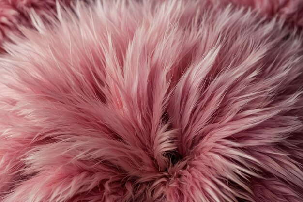 Foto textura suave de plumas rosadas de primer plano