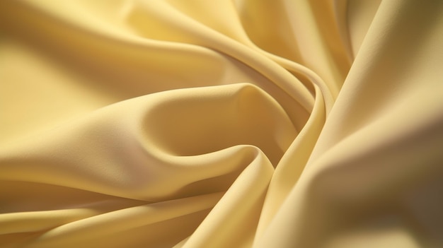 Textura suave y suave de tela de algodón amarillo pastel Textura suave y delicia de color tenue