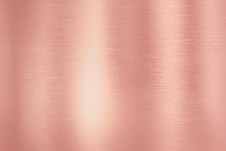 Foto textura de la superficie metálica de oro rosa de fondo