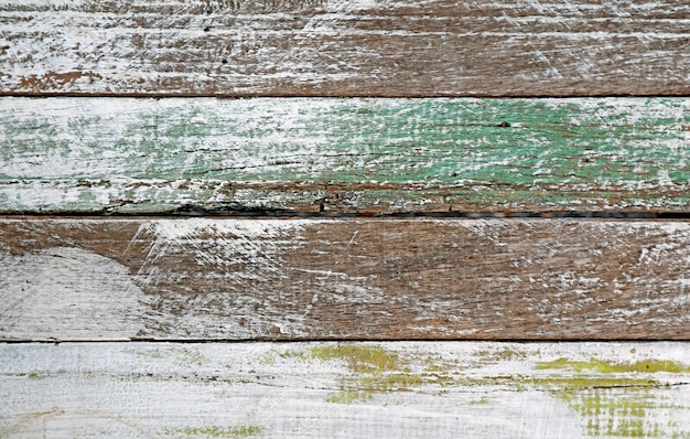 Textura de tablón de madera pintada grunge horizontal para el fondo