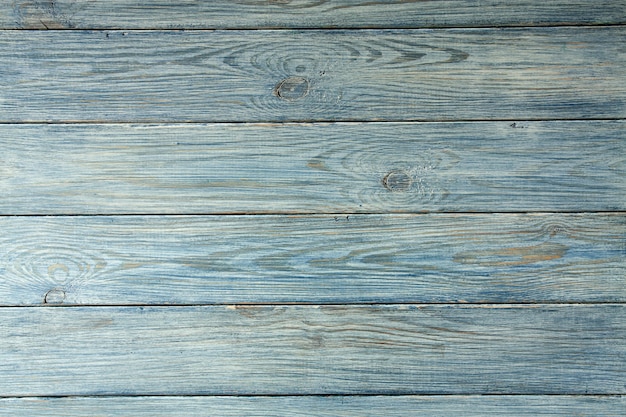 Textura de tablones de madera azul