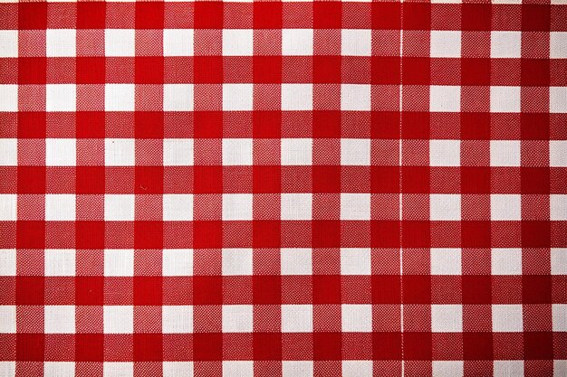 Foto la textura del tejido de gingham