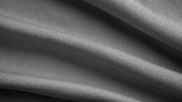 Textura del tejido gris suave