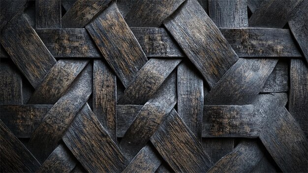 Textura de tejido de madera oscura