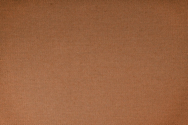 Textura de tejido marrón patrón de tejido diagonal Fondo textil decorativo
