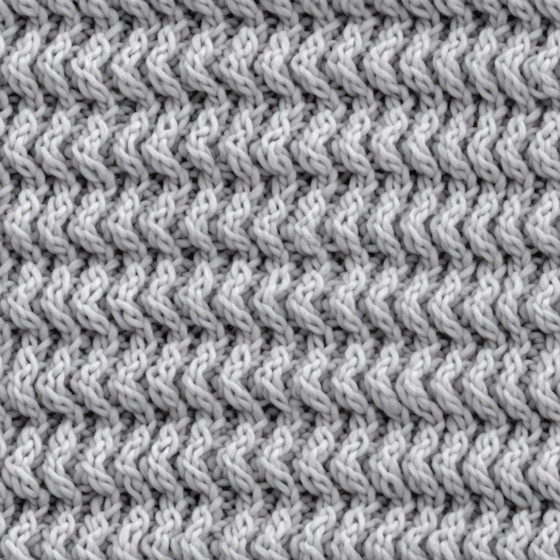 Textura de tejido de punto de oclusión ambiental en plata y gris con detalles borrosos composición minimalista
