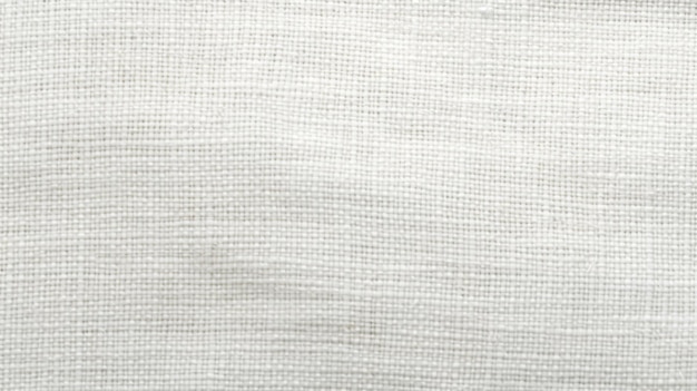 Textura de tela de algodón blanco