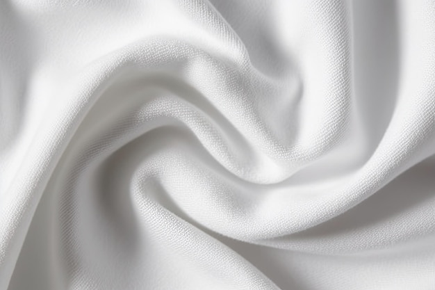 Textura de tela de algodón blanco