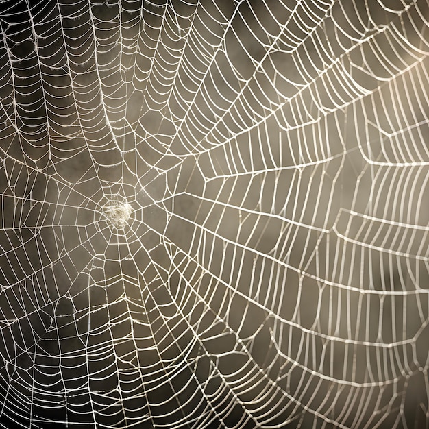 Textura de la tela de araña