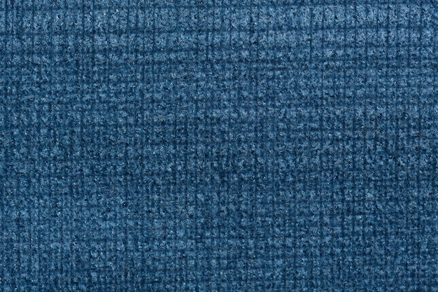 Textura de tela azul oscuro refinada