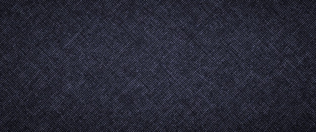 Textura de tela azul textil de lino natural como fondo