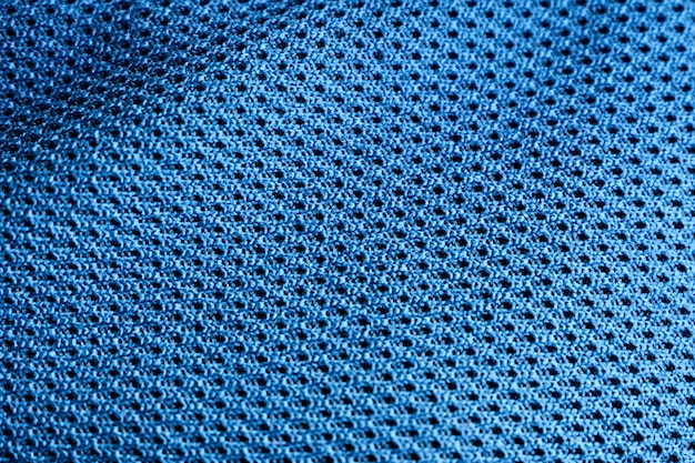 Textura de tela azul