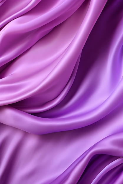 La textura de la tela brillante el fondo púrpura de protones