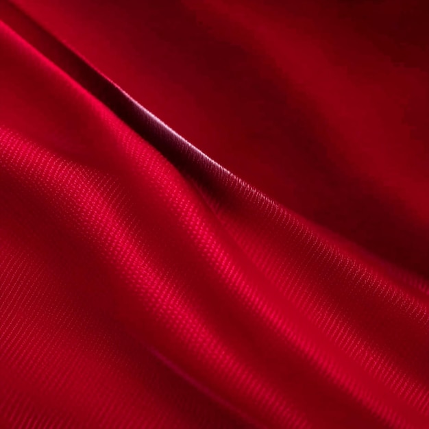 Textura de tela de lujo de seda o satén roja fondo abstracto