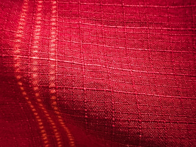 Textura de tela roja con macro de microporos