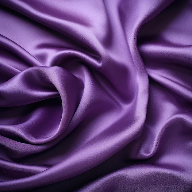 Textura de tela suave púrpura como fondo IA generativa