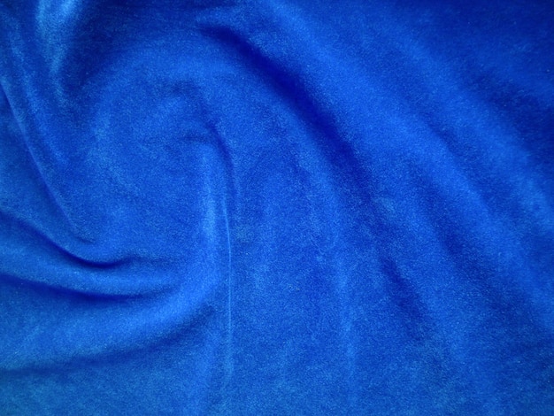 Textura de tela de terciopelo azul utilizada como fondo Fondo de tela azul vacío de material textil suave y liso Hay espacio para textx9