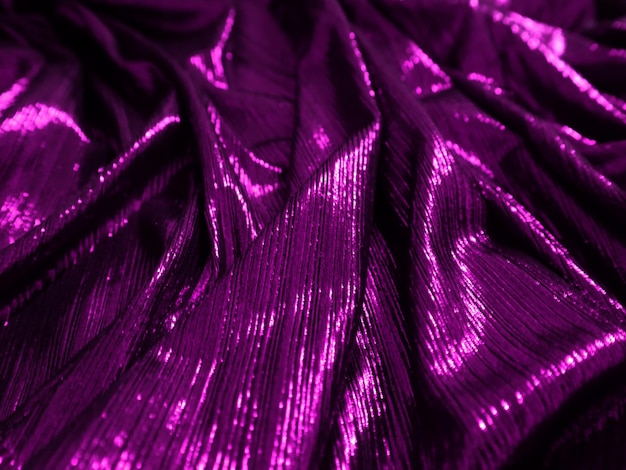 Textura de tela de terciopelo púrpura utilizada como fondo Fondo de tela púrpura vacío de material textil suave y liso Hay espacio para textx9