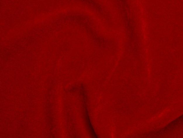 Textura de tela de terciopelo rojo utilizada como fondo Fondo de tela roja vacía de material textil suave y liso Hay espacio para textx9