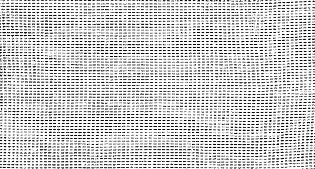 textura de la tela textura angustiada de la tela de tejido fondo grunge ilustración de medio tono abstracta superposición para crear un efecto interesante y profundidad negro aislado en blanco