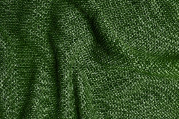 Textura de tela verde oscuro fondo verde oscuro transparente