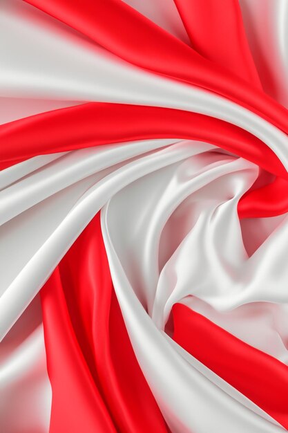 Textura de tema en movimiento de color rojo y blanco de fondo tipo bandera