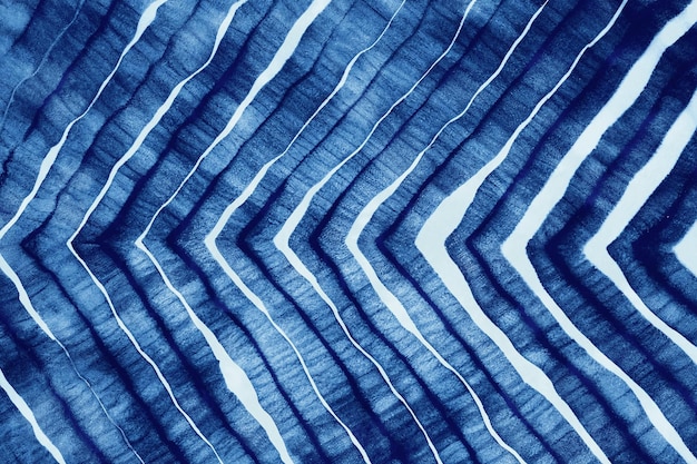 Textura de teñido de tela japonesa índigo shibori