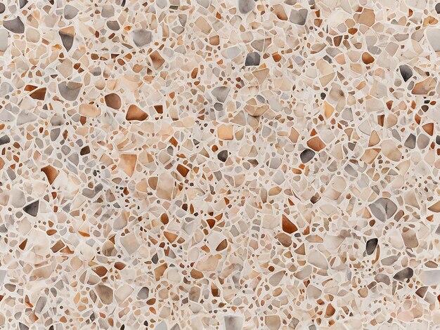 textura de terrazzo de color gris marrón 1