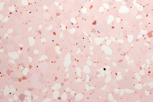 Textura de terrazzo rosado beige Elegancia