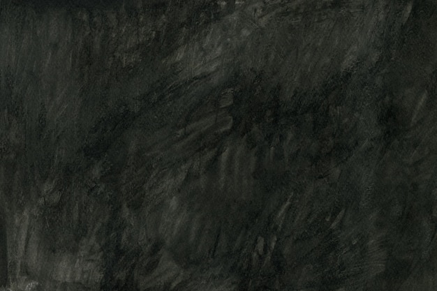 Textura de tinta negra pintada sobre fondo de papel de acuarela