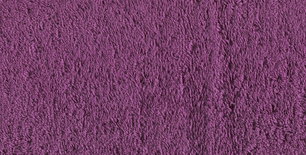 Textura de toalla de fibras violetas Fondo de toalla de baño violeta