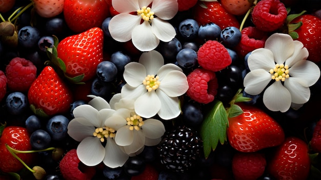 Foto textura uniforme de frutas tropicais