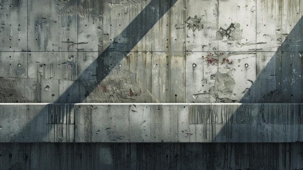 Foto textura urbana áspera inspirada na selva de concreto com detalhes arenosos da vida da cidade