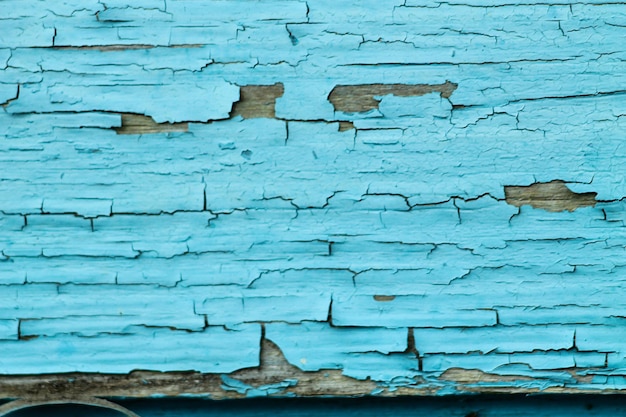 Textura de la vieja pared de madera pintada de la casa