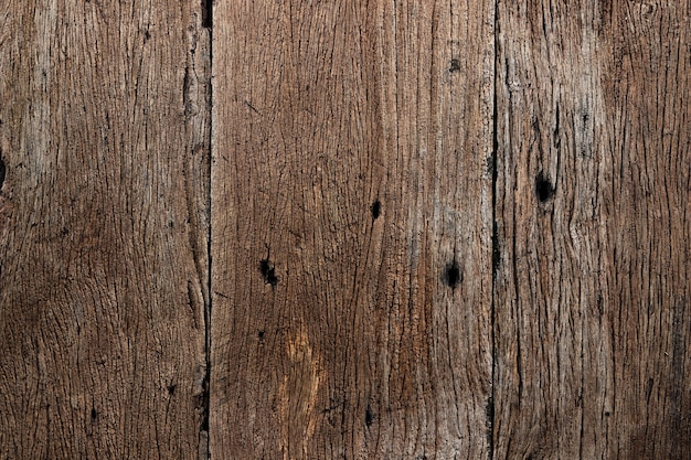 Textura del viejo uso de madera del tablón para el fondo.