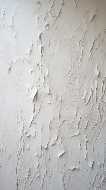 textura de yeso blanco en una pared de hormigón hecha a mano