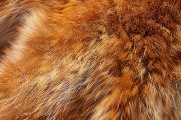 textura del zorro de pelaje de alta resolución