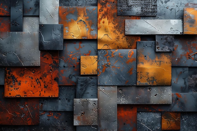 Texturas artísticas de collage que exploran la belleza de los marcos de papel fondos y naturaleza
