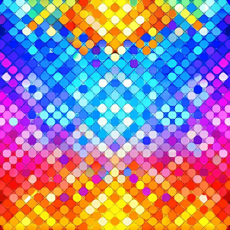 Foto texturas de fundo pixeladas e tendências de cores