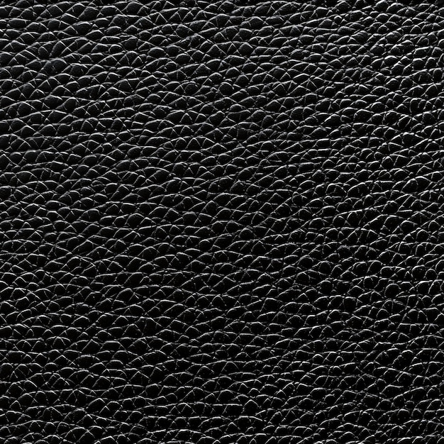 Texturas elegantes de cuero negro sencillo