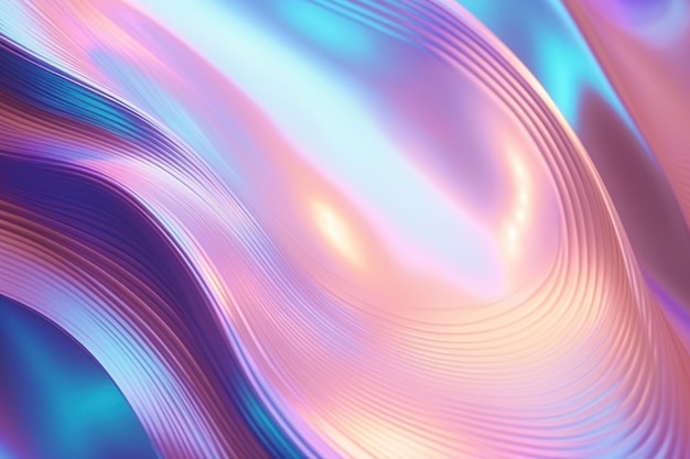 Texturas de ondas de papel fondos gráficos arco iris