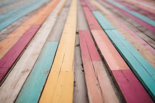 Foto texturas ou fundos coloridos de tábuas de madeira pastel