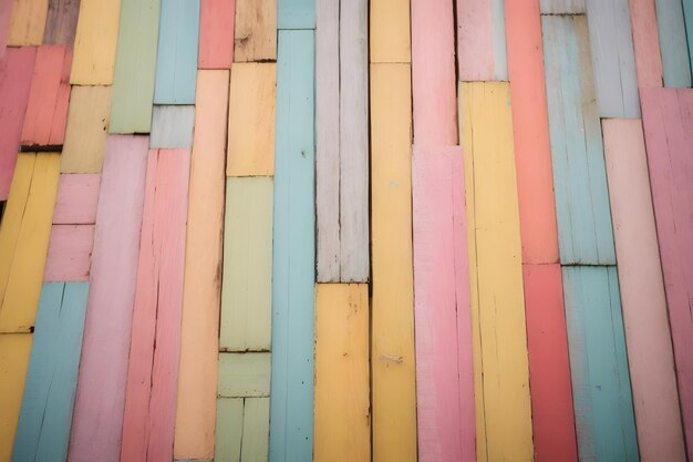 Foto texturas ou fundos coloridos de tábuas de madeira pastel